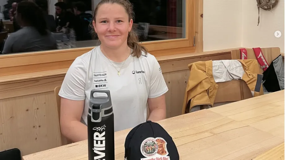 Zufriedene Stefanie Grob